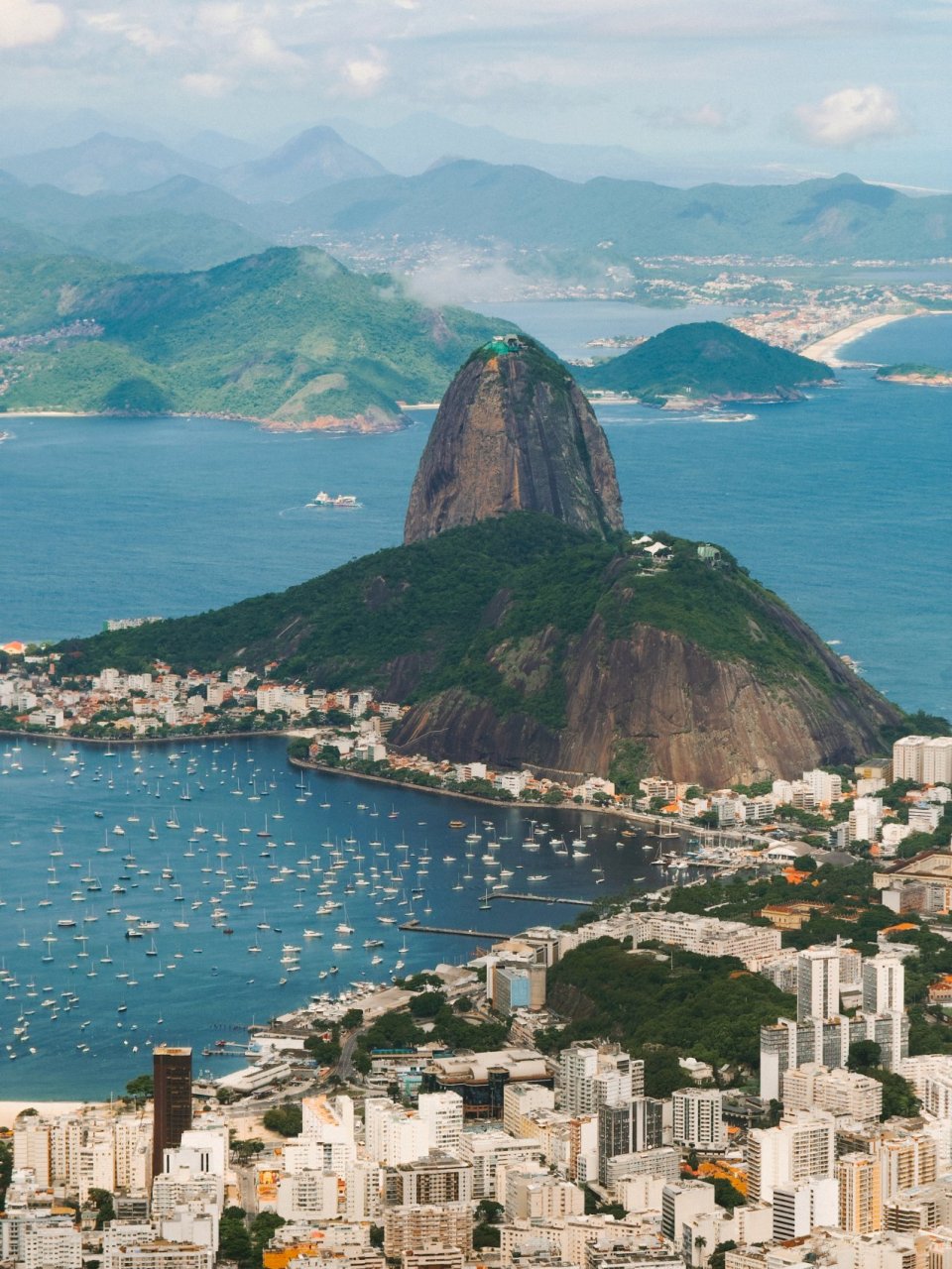 Aerial view of Rio de Janeiro