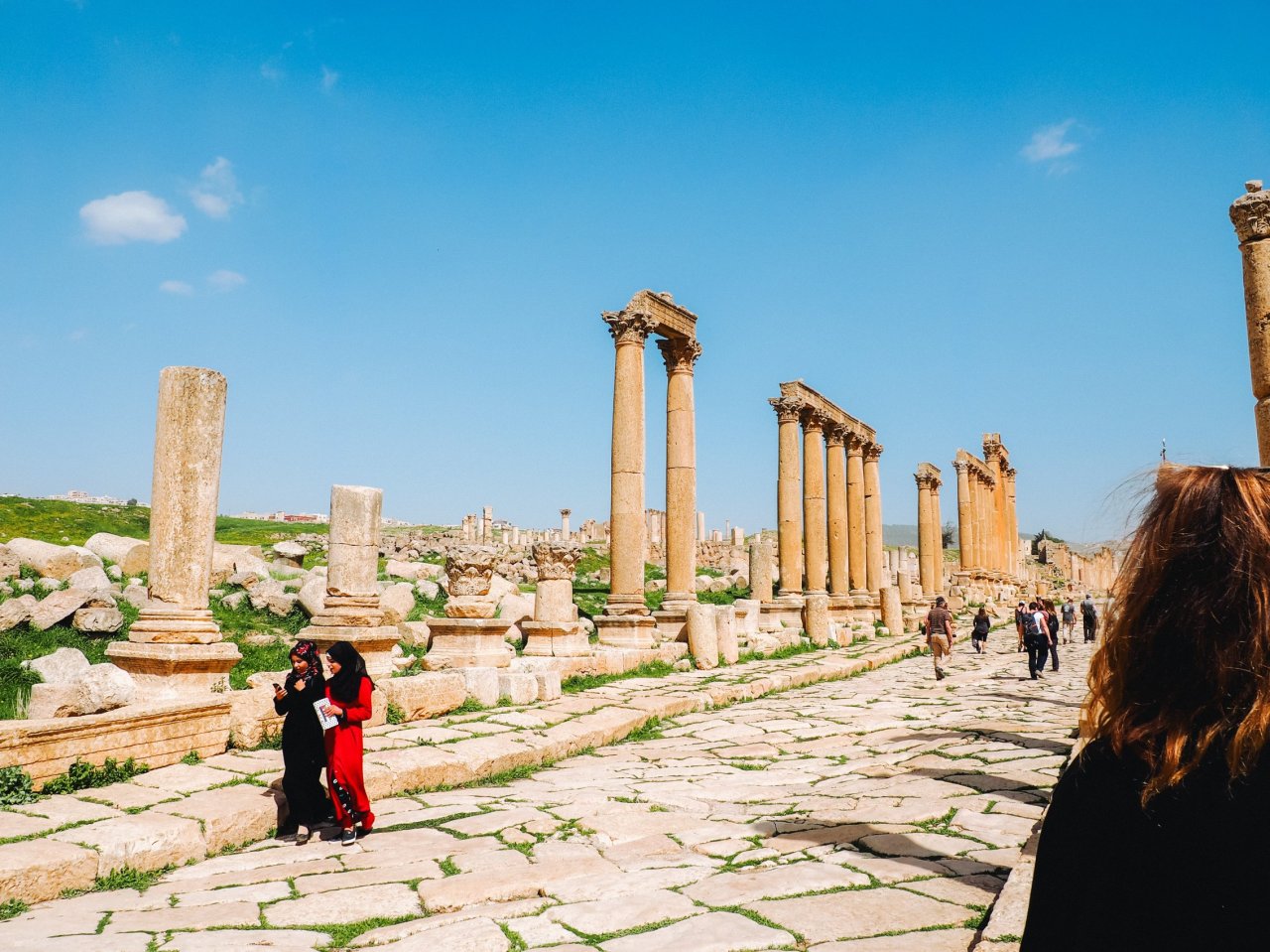 Jerash ruins in Jordan