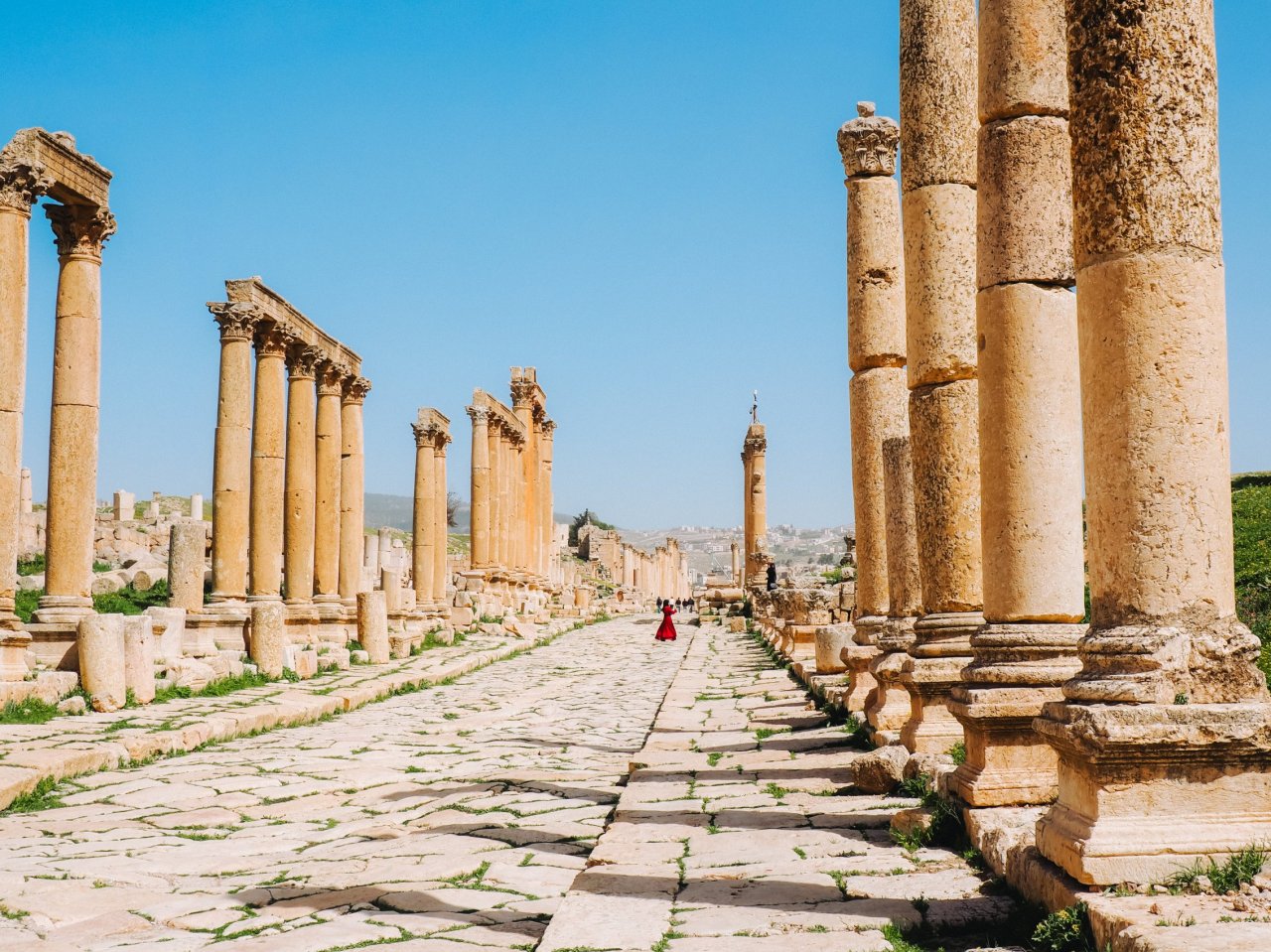 Jerash ruins in Jordan