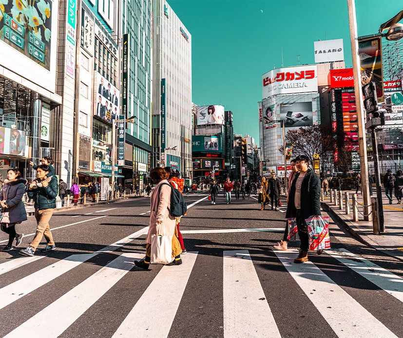 Day 1 - Tokyo Japan - street day
