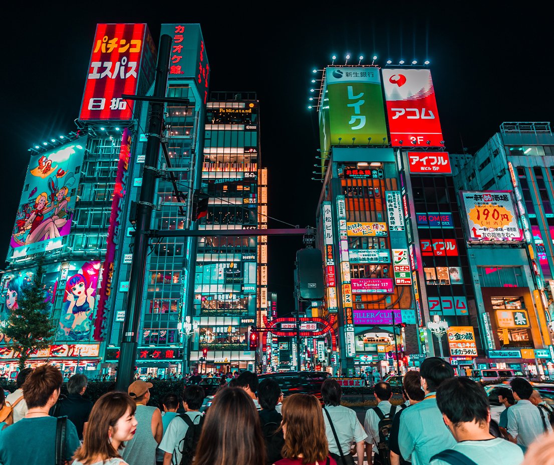 Day 1 - Tokyo Japan - city night 7